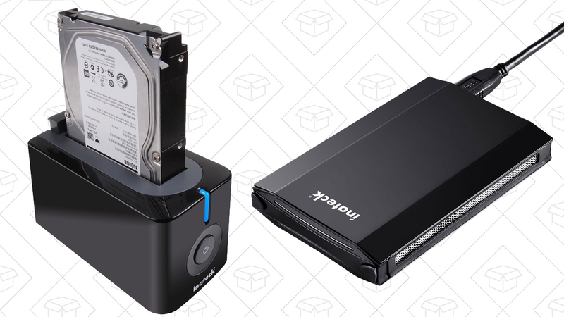 Inateck 2.5"/3.5" Hard Drive Docking Station, $17 with code 5B4ERFCS | Inateck 2.5" Hard Drive Enclosure, $10 with code KF4LQIZJ